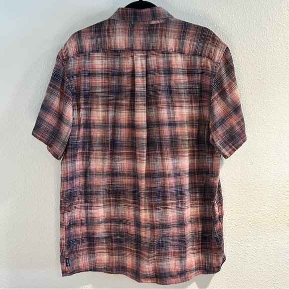 ROWM Men's Casual Plaid Button-Down Shirt Size Large - Picture 3 of 7